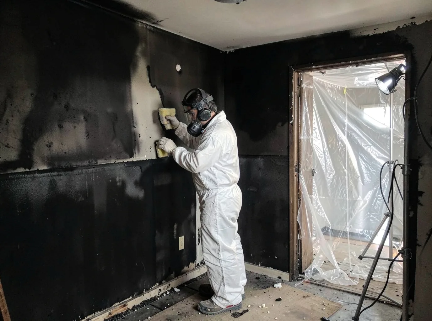 Fire Damage Restoration company in Long Lake, SD